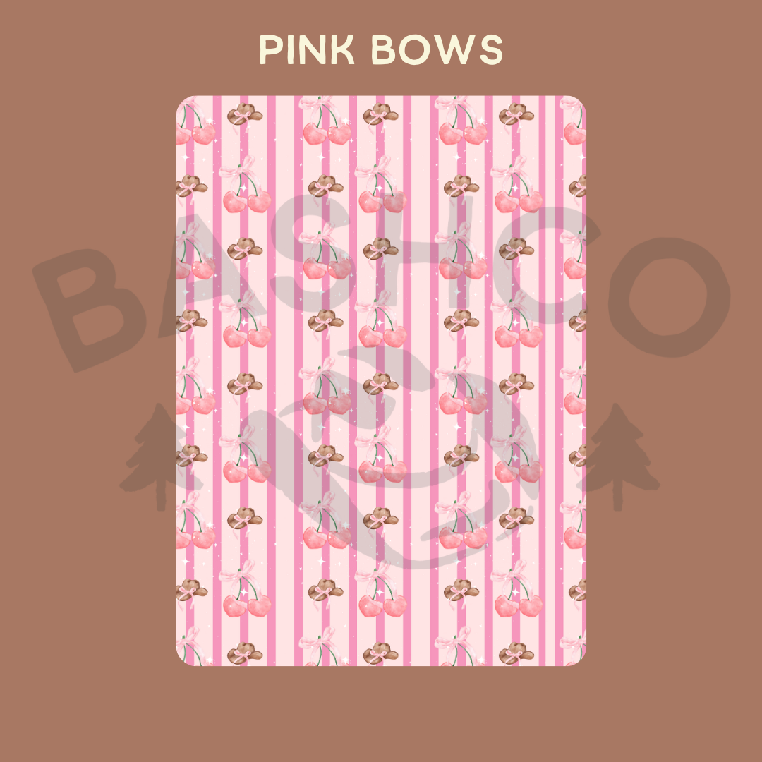 Western Kindle Clear Case Printable Inserts | *NOT A PHYSICAL ITEM* | *DOWNLOAD/PRINT&CUT*