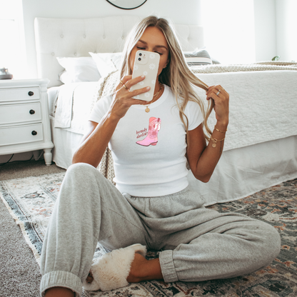 Howdy Darlin' Valentines Boot