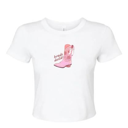 Howdy Darlin' Valentines Boot