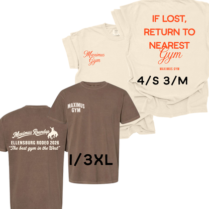 Maximus Gym Extra Shirts