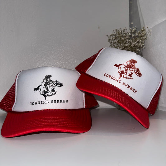 Cowgirl Summer Trucker Hat