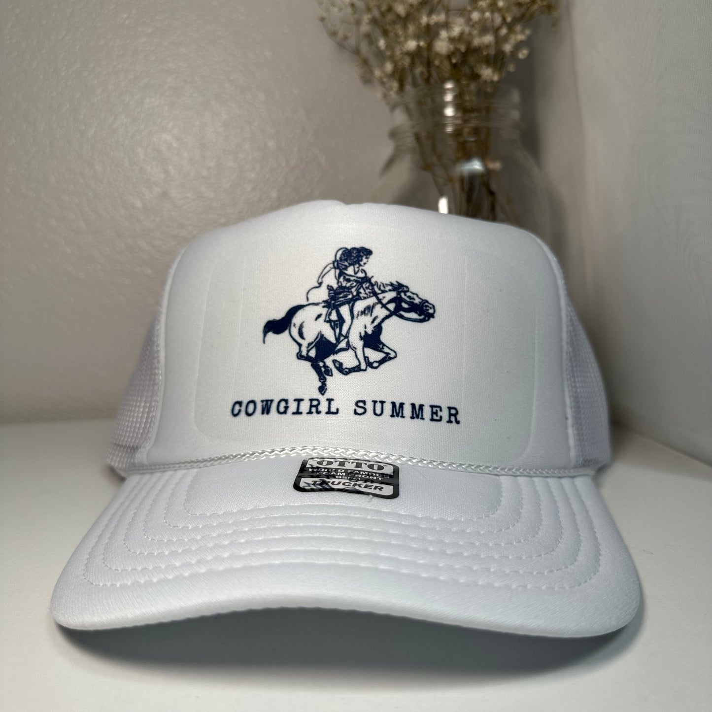 Cowgirl summer Trucker hat | Costal Cowgirl Vibes