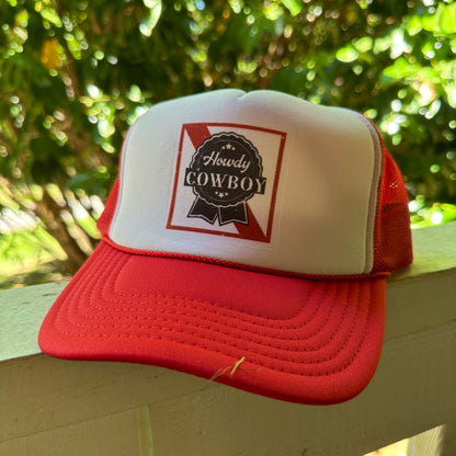 Howdy cowboy Trucker hat