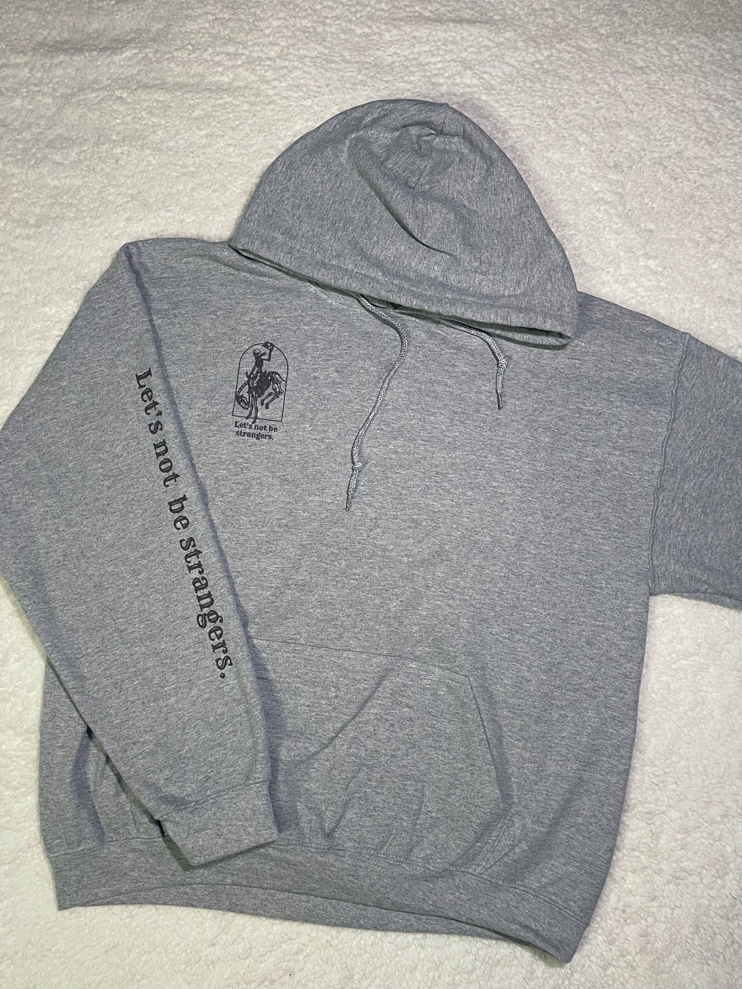 Rodeo let’s not be strangers skeleton Hoodie