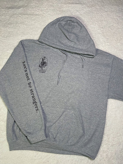 Rodeo let’s not be strangers skeleton Hoodie