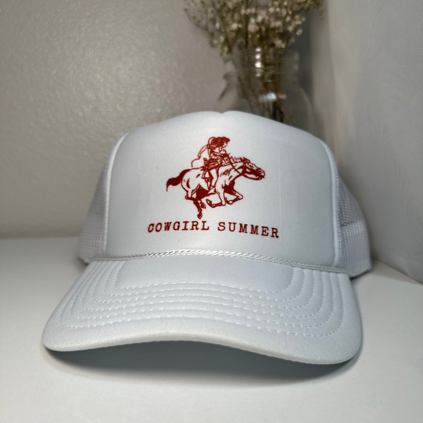 Cowgirl summer Trucker hat | Costal Cowgirl Vibes