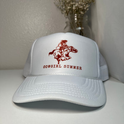 Cowgirl summer Trucker hat | Costal Cowgirl Vibes