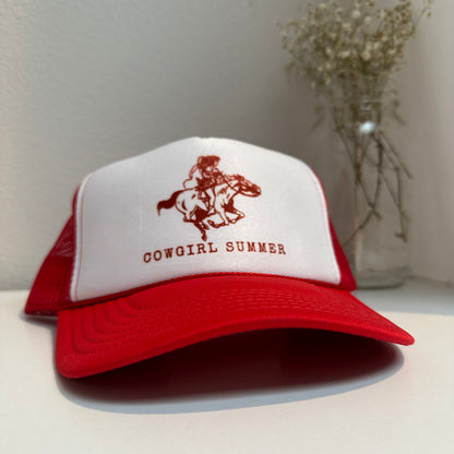 Cowgirl Summer Trucker Hat