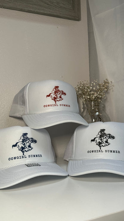 Cowgirl summer Trucker hat | Costal Cowgirl Vibes