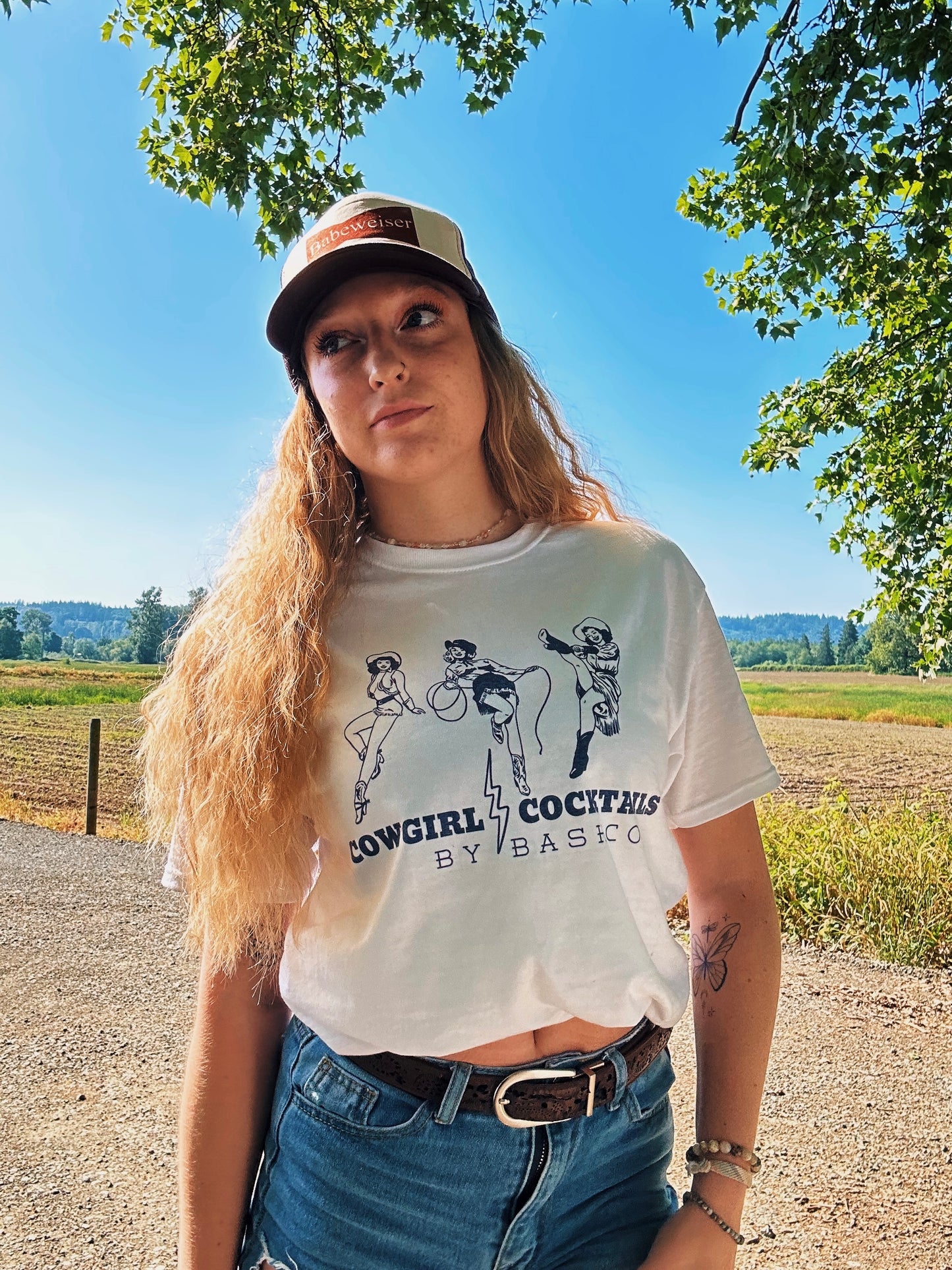 Cowgirl Cocktails T-shirt | Costal cowgirl Tee