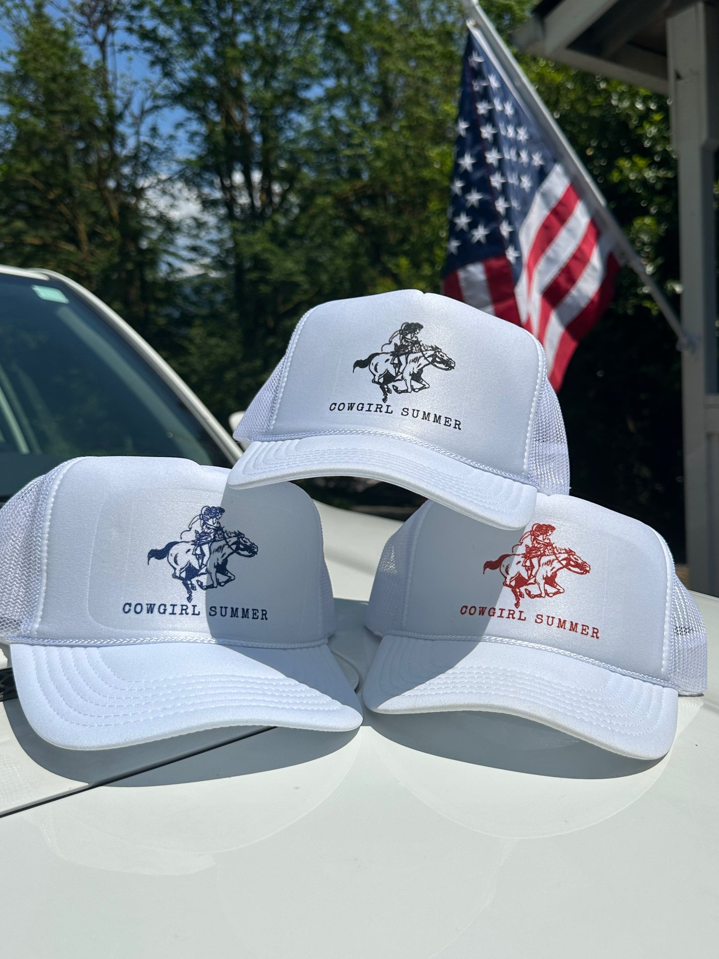 Cowgirl summer Trucker hat | Costal Cowgirl Vibes