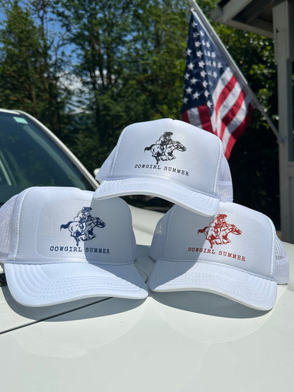 Cowgirl summer Trucker hat | Costal Cowgirl Vibes