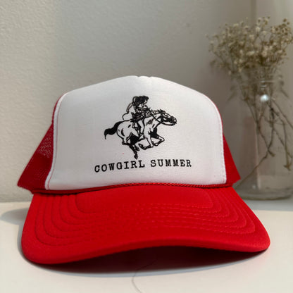 Cowgirl Summer Trucker Hat