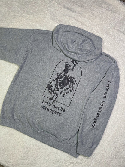 Rodeo let’s not be strangers skeleton Hoodie