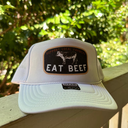 Eat beef Trucker hat