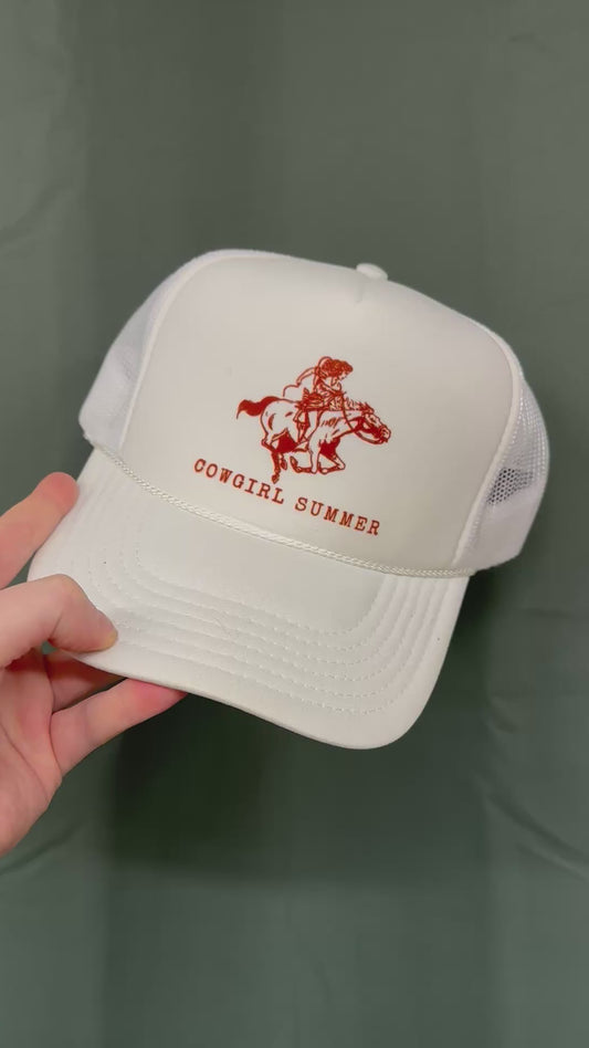 Cowgirl summer trucker hat - Destach