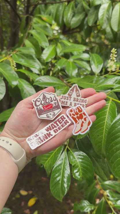 PNW beer sticker pack