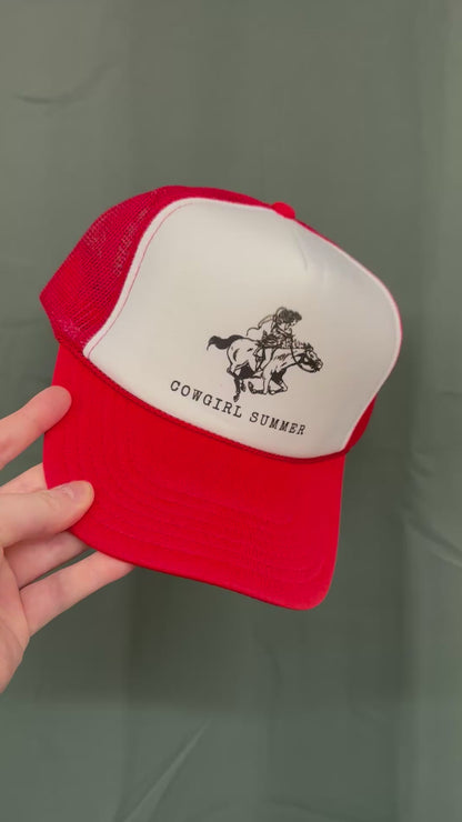 Cowgirl summer trucker hat - Destach